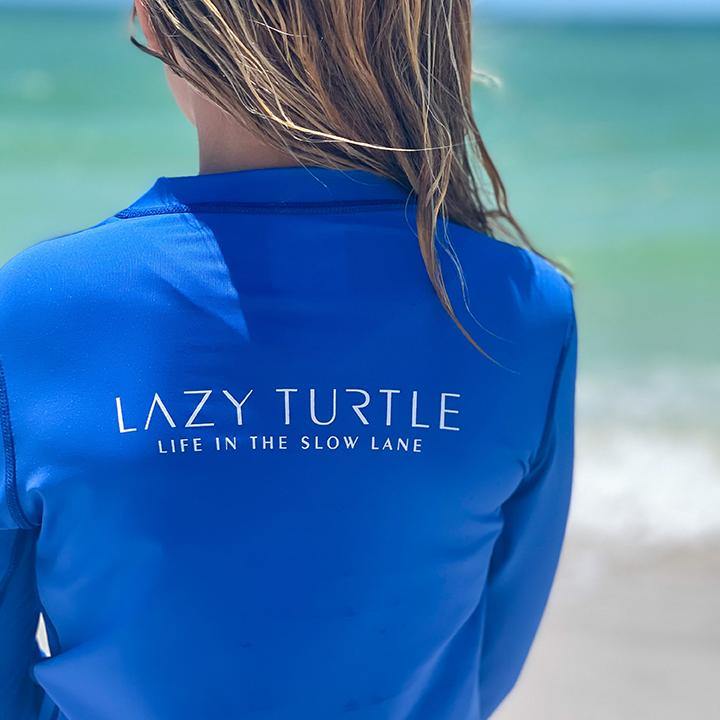 Swell Sun Safe Long Sleeve - Lazy Turtle 